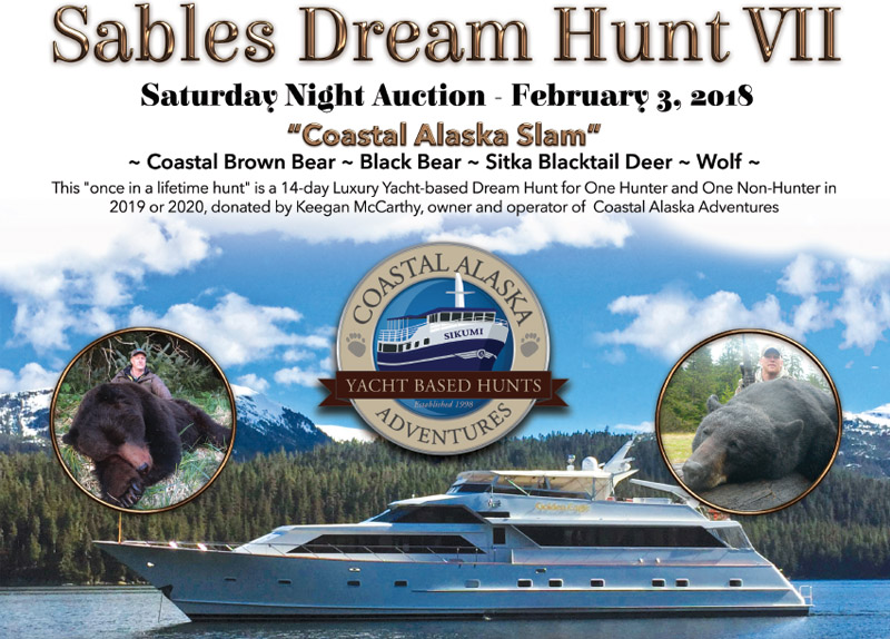 Sables Dream Hunt Auction 2018 SCI Show